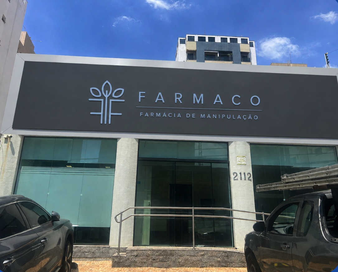 Fachada da Farmaco - Farmácia de Manipulação em Campinas - SP